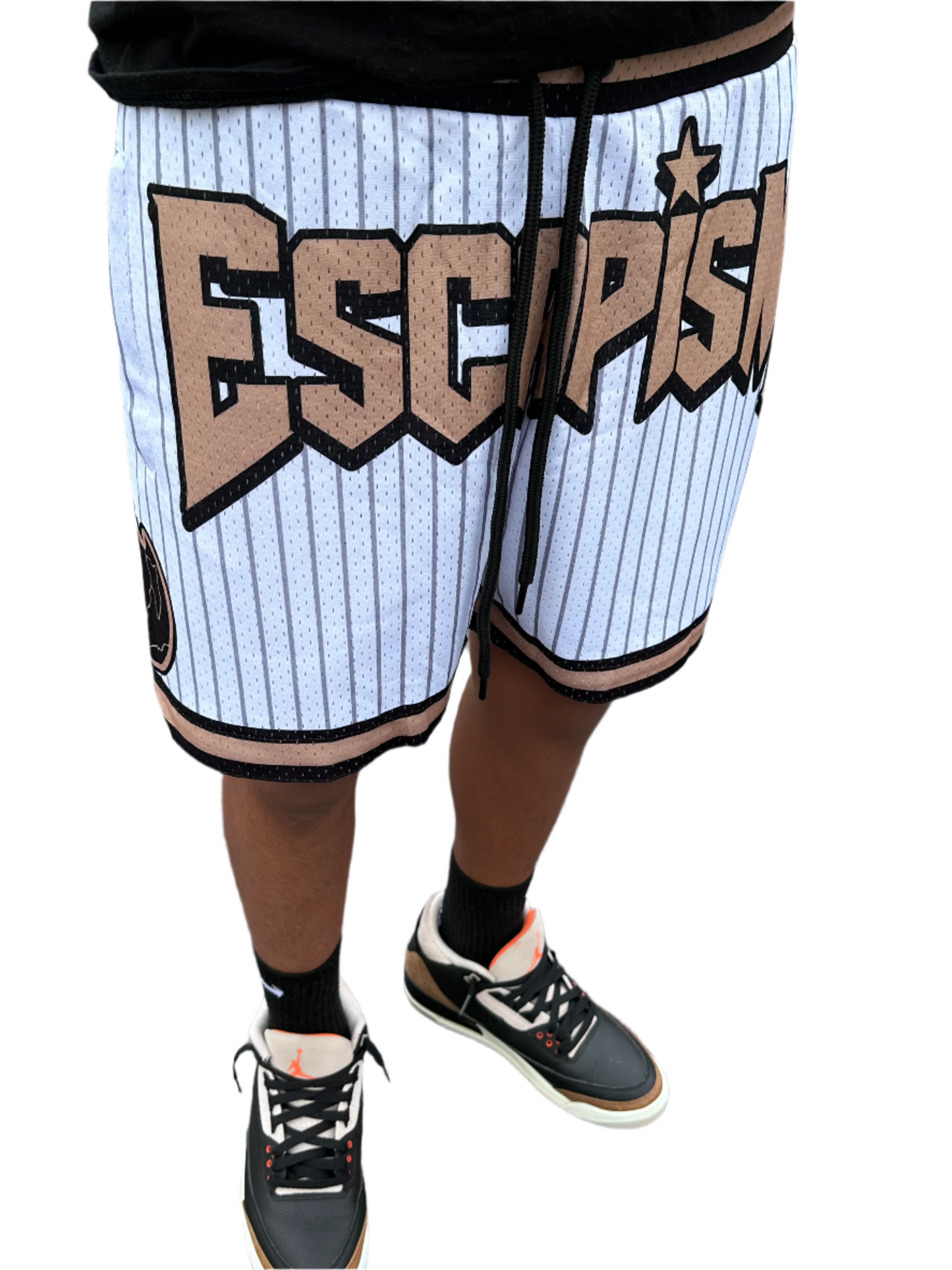 "Escapism" Varsity Basketball Shorts