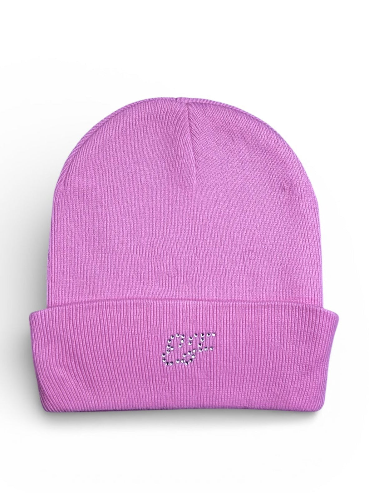 Pink Escapism Rhinestone Beanie