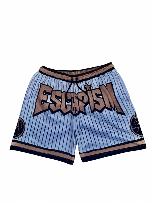 "Escapism" Varsity Basketball Shorts