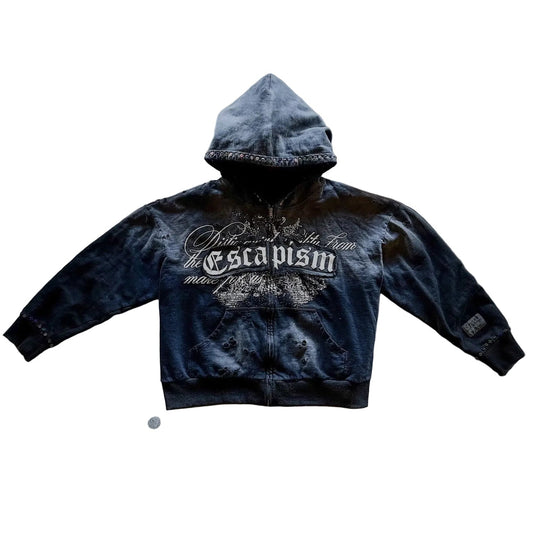 Capsule 001: "Distinguished Reality " Zip-Up Hoodie